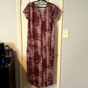 LuLaRoe Unicorn Macy V-Neck Maxi Dress